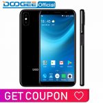 2018 New DOOGEE X55 Smartphone 5.5'' 18:9 HD MTK6580 Quad Core 16GB ROM Dual Camera 8.0MP Android 7.0 2800mAh Side Fingerprint