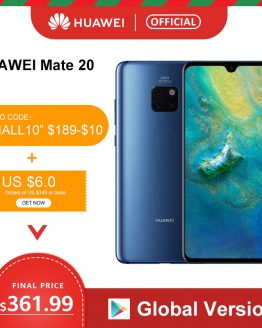 Global Version HUAWEI Mate 20 Smartphone 6GB 128GB 6.53 inch Mobile Phone Kirin 980 NFC Kirin 980 Octa Core EMUI 9.0 4000mAh