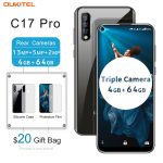 OUKITEL C17 Pro Smartphone Face ID 6.35''FHD 4GB RAM 64GB
