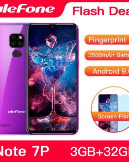 Ulefone Note 7P Smartphone Android 9.0 Quad Core 3500mAh 6.1 inch Triple Camera 3GB+32GB 4G Cell Phone Mobile Phone Android