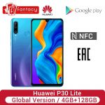 Global Version Huawei P30 Lite 4GB 128GB Smartphone 24MP Triple Cameras 32MP Front Camera 6.15'' Full Screen 18W QC NFC Version