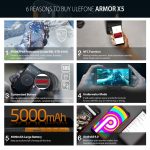 Ulefone Armor X5 MT6763 Octa core ip68 Rugged Waterproof Smartphone