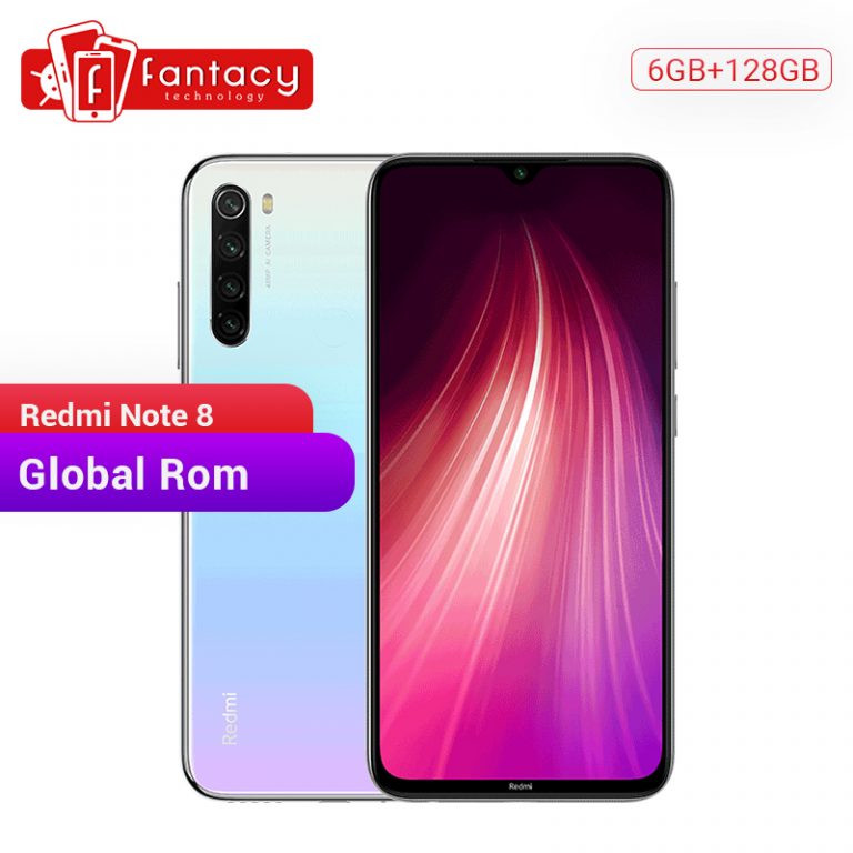 Global ROM Redmi Note 8 6GB 128GB 48MP Quad Cameras Smartphone