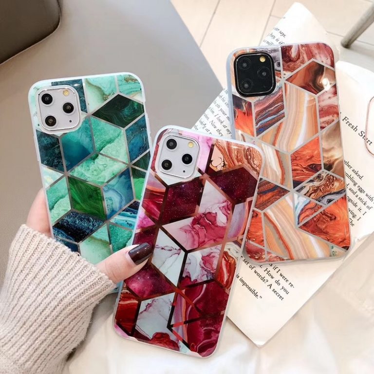Luxury Marble Plating Case For iPhone 11 Pro Max X XR Xs Max Soft TPU Phone Case For iPhone 6 6s Plus 7 8 Plus IMD Back Cover 2 Luxury Marble Plating Case For iPhone 11 Pro Max X XR Xs Max Soft TPU Phone