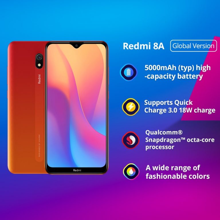 Global Version Xiaomi Redmi 8A 2GB RAM 32GB ROM Snapdragon 439 Octa Core 6.22” 5000mAh 12MP Camera Smartphone 2 Xiaomi Redmi 8A Global Version Smartphone - 2GB RAM, 32GB Storage, 12MP Camera & 5000mAh Battery