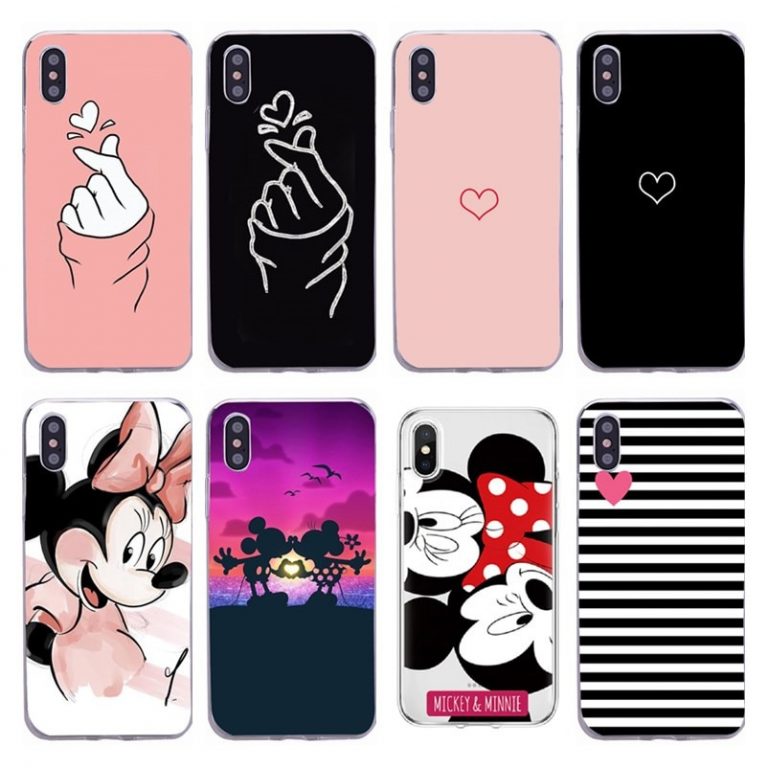 Silicone Case For iPhone 7 7Plus 6 6S 8 Plus 5 5S SE XS Max XR Case Soft