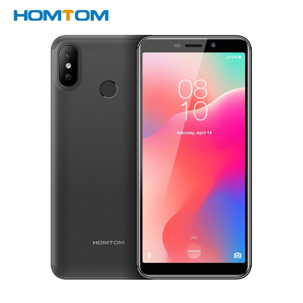 Global version HOMTOM C2 Android 8.1 2GB+16GB Mobile Phone Face ID MTK6739 Quad Core 13MP Dual Camera OTA 4G FDD-LTE Smartphone