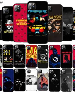 Q14 The Weeknd TPU Phone Cover for Apple iPhone 6 6S 7 8 Plus 5 5S SE X XS 11 Pro MAX XR silicone Soft Case