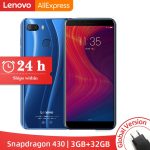 Global Version Lenovo K5 Play 3GB 32GB Snapdragon 430 Octa Core Smartphone 1.4G 5.7" 18:9 Fingerprint Android 8 13.0MP Camera