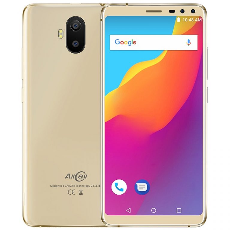 AllCall S1 3G Smartphone 5.5" Android 8.1 MT6580 Quad Core 2GB+16GB 13MP+2MP