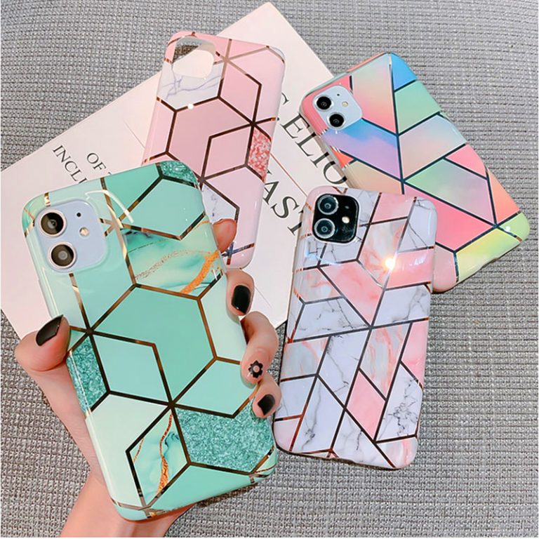 Luxury Marble Plating Case For iPhone 11 Pro Max X XR Xs Max Soft TPU Phone Case For iPhone 6 6s Plus 7 8 Plus IMD Back Cover 1 Luxury Marble Plating Case For iPhone 11 Pro Max X XR Xs Max Soft TPU Phone