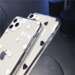iPWSOO Love Heart Transparent Soft Shell Phone Cases For iPhone 11 Pro Max