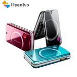 100% Original Unlocked Sony Ericsson T707 Mobile Phone 3G Smartphone Bluetooth Flip Cell Phone Free shipping