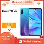 Global Version Huawei P30 Lite 4GB 128GB Smartphone 24MP Triple Cameras 32MP Front Camera 6.15'' Full Screen Kirin 710 18W QC