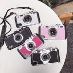 Cool 3D Retro Camera Phone Case For iPhone X 10 XS Max XR Hard PC Anti-Skid Cover For iPhone 11 Pro Max 6 6S 7 8 Plus 5 5S SE s