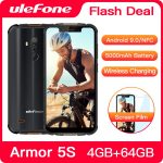 Ulefone Armor 5S Rugged Smartphone Android 9.0 IP68 NFC 5.85" HD+ Mobile Phone