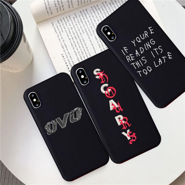 Jamular Drake Silcone Phone Cover for IPhone 8 Plus 11 Pro Max