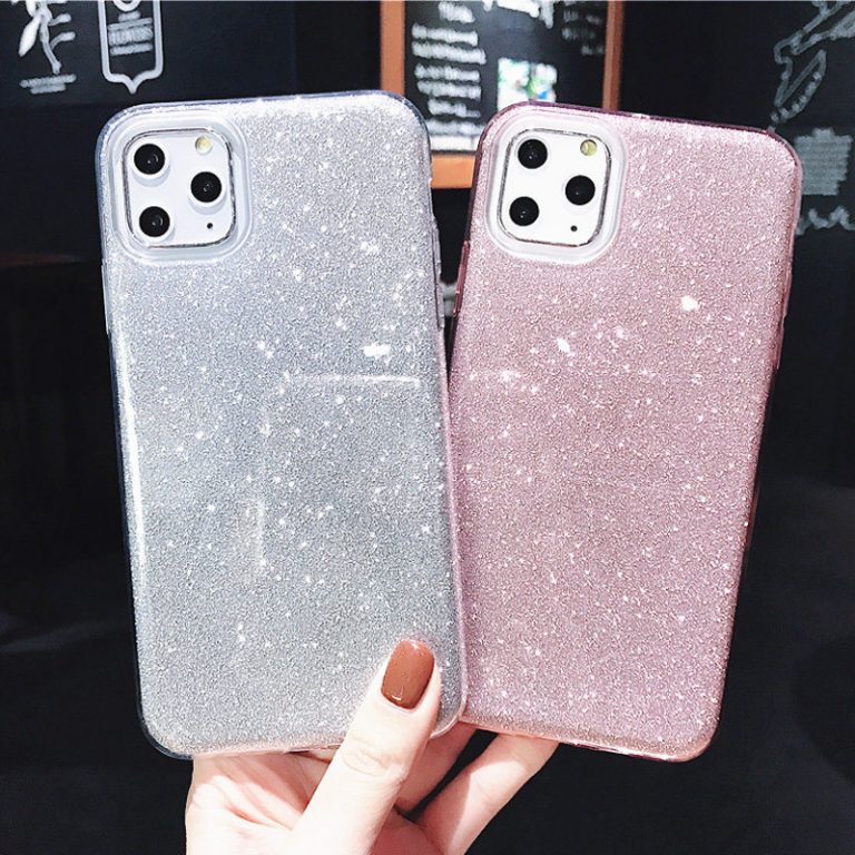 Lovebay For iPhone 11 Case Glitter Bling Candy Color For iPhone 11 Pro Max Phone Cases Soft TPU Silicone Solid Shiny Back Cover 2 Lovebay For iPhone 11 Case Glitter Bling Candy Color For iPhone 11 Pro Max