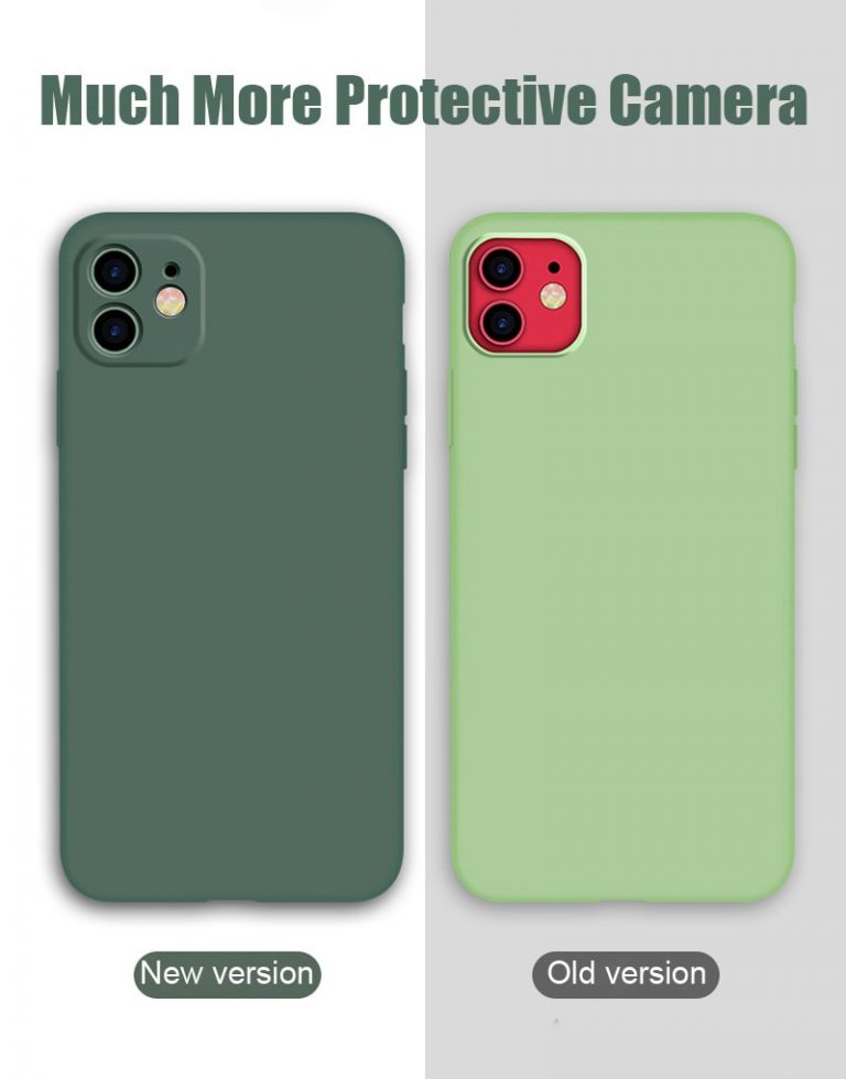 Luxury Soft Liquid Silicone Phone Case For Apple iPhone 11 Pro Max