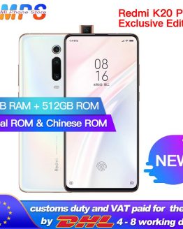 Global ROM Xiaomi Redmi K20 Pro 12GB 512GB Smartphone Snapdragon 855 plus Octa Core 4000mAh 48MP Triple Cameras 6.39''