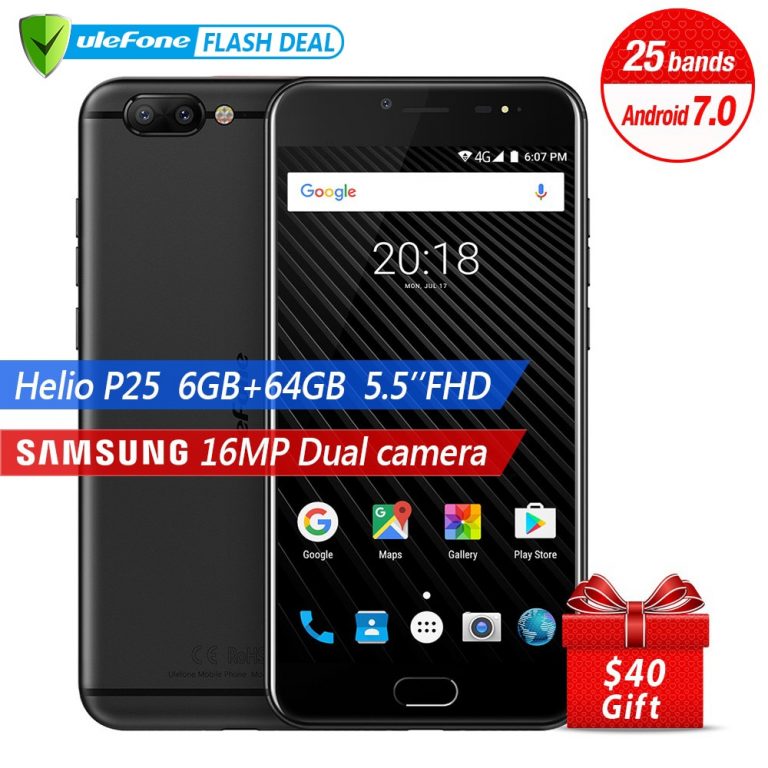 Ulefone T1 Dual Rear Camera 16MP Mobile Phone 5.5 inch FHD Helio P25 Octa Core Android 7.0 6GB 64GB Fingerprint 4G smartphone Ulefone T1 Dual Rear Camera 16MP Mobile Phone 5.5 inch FHD Helio P25 Octa Core Android 7.0 6GB 64GB Fingerprint 4G smartphone