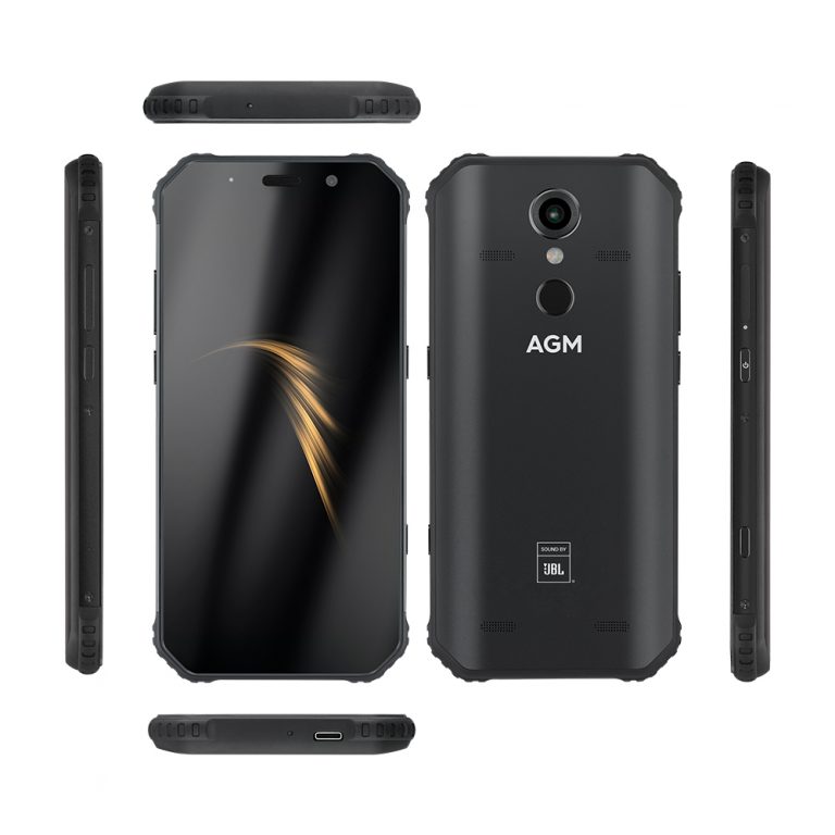OFFICIAL AGM A9 + JBL earphone FHD+ JBL Co-Branding Smartphone