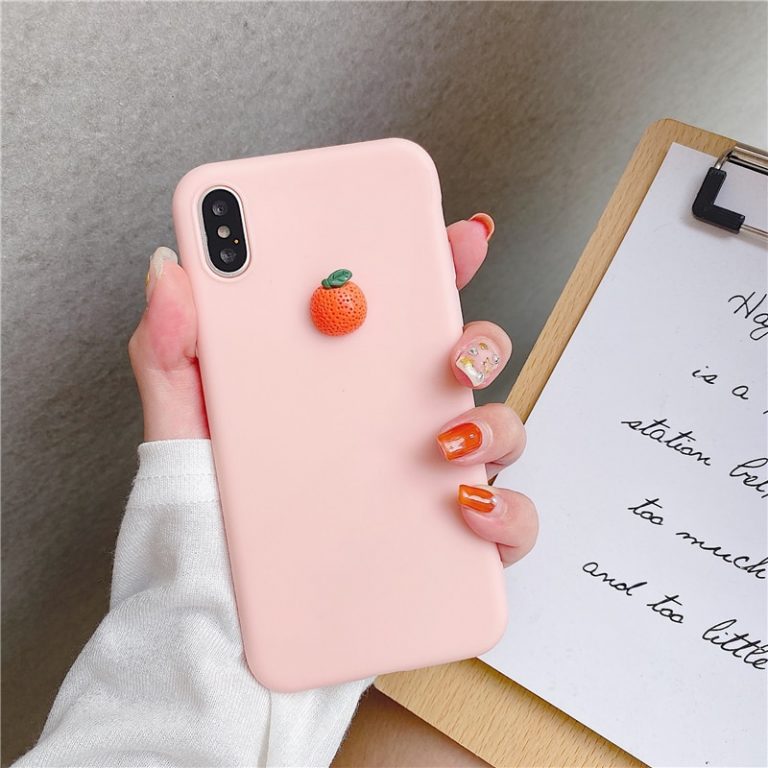 Silicone Phone Case For iphone X XR XS 11 Pro MAX 6S 7 8 Plus For Samsung S10 S9 S8 Note 10 9 8 Soft Cover Cute 3D fruit 2 Silicone Phone Case For iphone X XR XS 11 Pro MAX 6S 7 8 Plus For Samsung