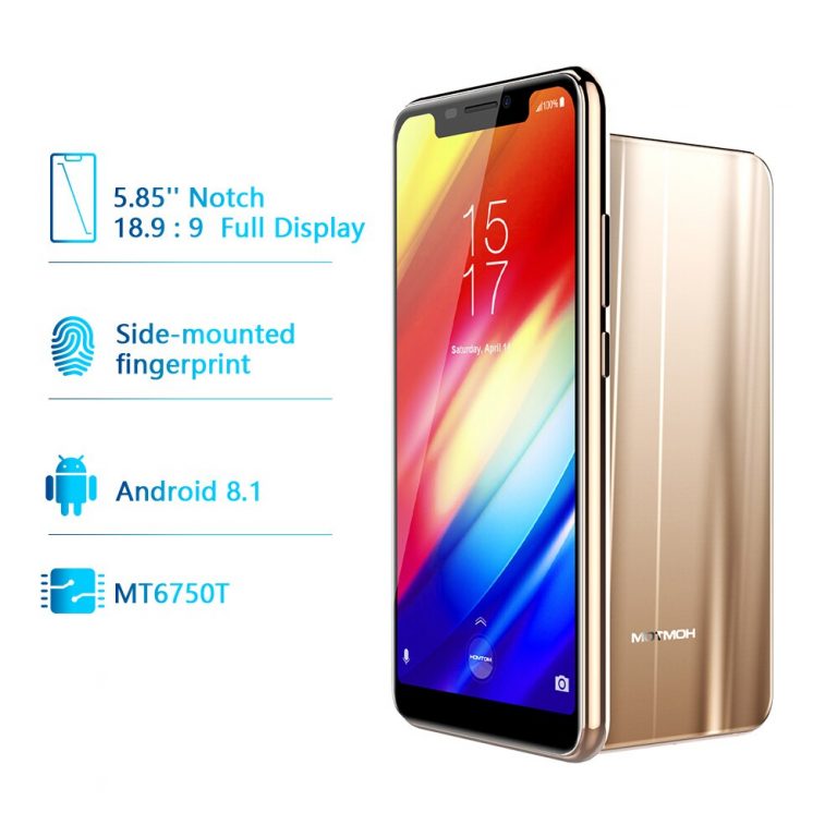 Original version HOMTOM H10 5.85" Android 8.1 Octa Core Smartphone