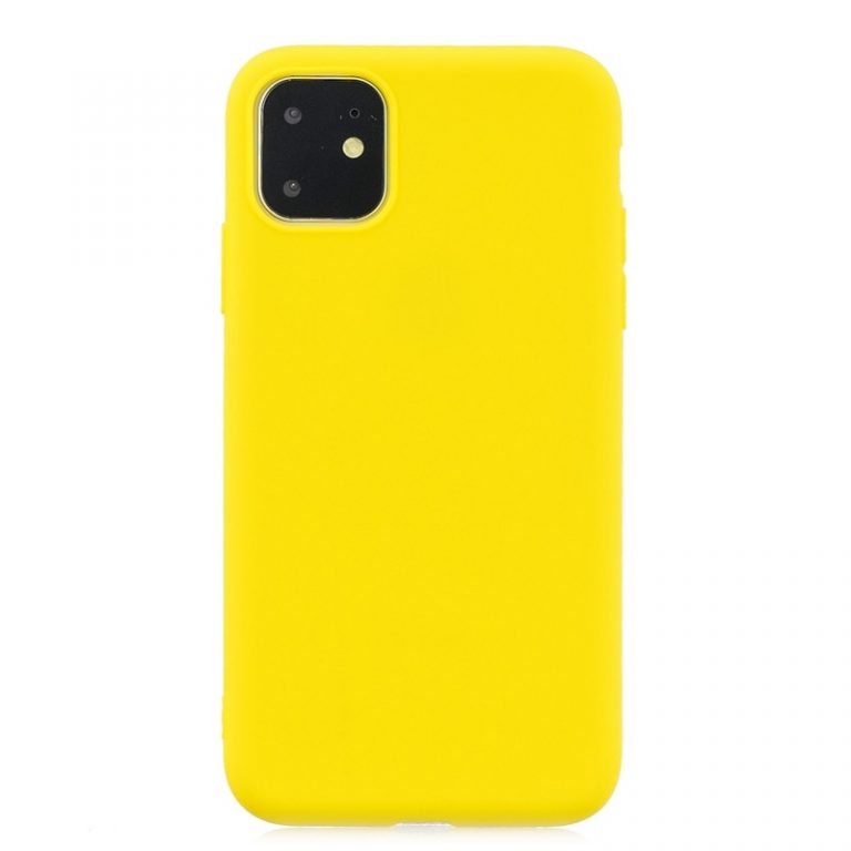 Candy Color Phone Case For Coque iPhone 11 Pro Max Soft Silicon