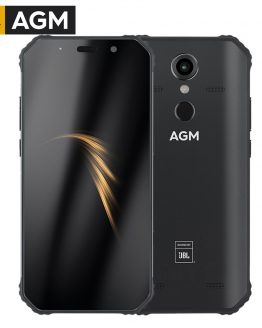 AGM A9 Rugged Smartphone Qualcomm SDM450 Octa-core 5.99"FHD+ 5400mAh Quick Charge 4G 64G 32G Android 8.1 Quad-Box Speakers NFC