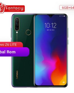Global ROM Lenovo Z6 Lite 6GB 64GB Snapdragon 710 Octa Core Smartphone 6.2 Inch Screen Triple Camera Android 9.0 Quick Charge