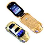 Newmind F15 Flip Car Shape Mini Cell Phone – Dual SIM, MP3/MP4, Flashlight, and Student-Friendly Unlocked Mobile
