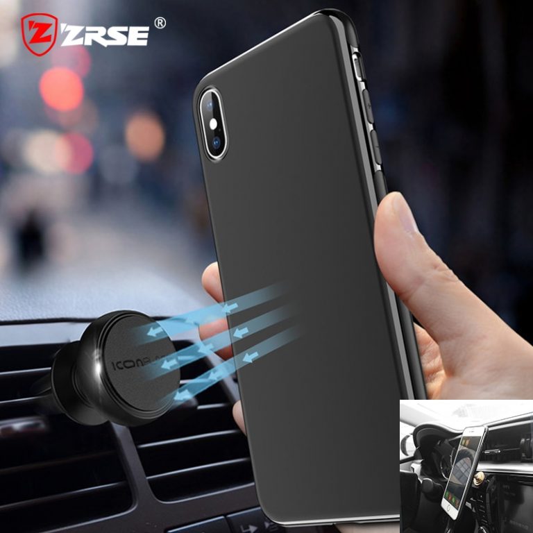 ZRSE Magnetic Car Phone Case for iPhone 6 6S 7 8 Plus X XR XS 11 Pro Max Invisible Magnet Plate Soft TPU Shockproof Phone Cover 1 ZRSE Magnetic Car Phone Case for iPhone 6 6S 7 8 Plus X XR XS 11 Pro