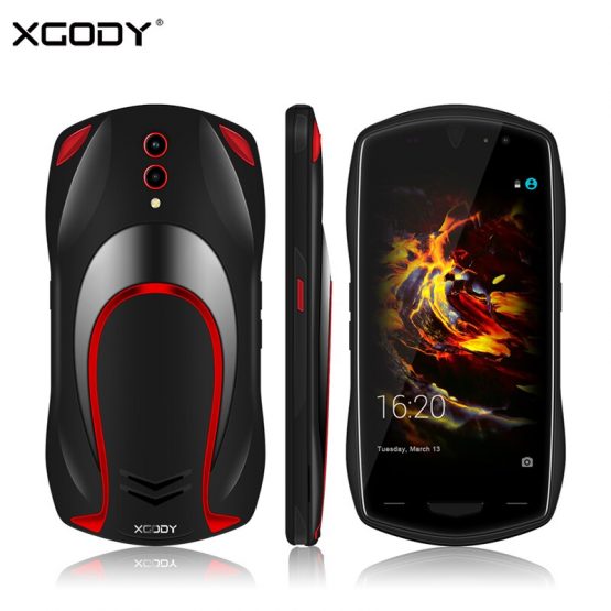 XGODY X25 3G Dual Sim Smartphone Android 8.1 5.0 Inch Cell Phones 1GB RAM 8GB ROM Quad Core 5MP Camera Car Model Mobile Phone