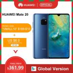 Global Version Huawei Mate 20 6GB 128G Smartphone 6.53 inch Mobile Phone Kirin 980 NFC Kirin 980 Octa Core EMUI 9.0 4000mAh