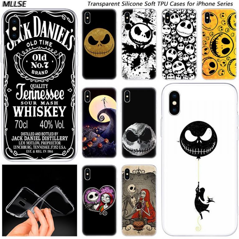 Hot Jack skellington Fashion Silicone Case Cover for Apple iPhones 11 Pro XS Max X XR 7 8 6 6s Plus 5S SE TPU Soft Phone Cases Hot Jack skellington Fashion Silicone Case Cover for Apple iPhones 11 Pro XS Max X XR 7 8 6 6s Plus 5S SE TPU Soft Phone Cases