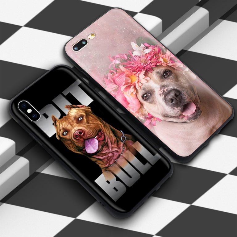 Lavaza Pit Bull Lovely Dog Pitbull Case for iPhone 11 Pro XS Max XR X 8 7 6 6S Plus 5 5s se