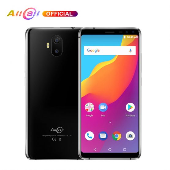 Original AllCall S1 5.5" 18:9 5000mAh Battery Android 8.1 MTK6580A Quad Core 2GB RAM 16GB ROM 8MP+2MP Cameras Smartphone