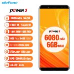 Original Ulefone Power 3 FHD+Screen 6080mAh Big Battery Smartphone