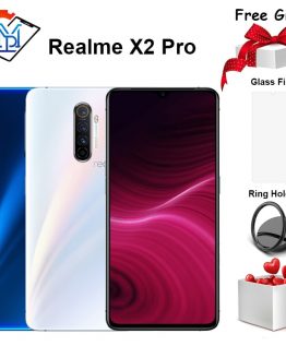 Original Realme X2 Pro Mobile Phone 6.5 inch 90Hz Fluid Screen 6GB+64GB Snapdragon 855 Plus Camera 64.0MP NFC Smartphone