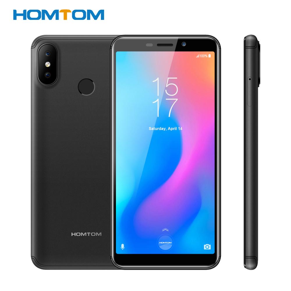 Global version HOMTOM C2 Android 8.1 2+16GB ROM Mobile Phone Face ID MTK6739 Quad Core13MP Dual Camera OTA 4G FDD-LTE Smartphone