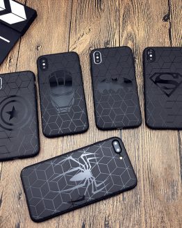 Marvel case for iphone X 11 PRO XS MAX XR 8 7 6 6s plus phone cover soft matte 3d silicon iron Man Spiderman Avengers coque CASE