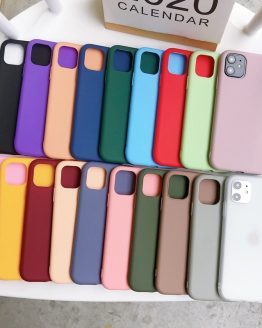 Candy Color Scrub Phone Case For Etui iPhone 11 Pro Max 6 6S 7 8 Plus X XR XS Max Soft Silicone Back Case Coque