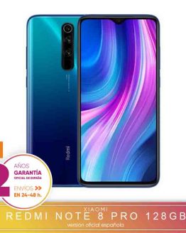 -Garantía Oficial Española- Xiaomi Redmi Note 8 Pro 6GB 128GB Smartphone 64MP Quad cámaras MTK Helio G90T Octa Core 4500 mAh