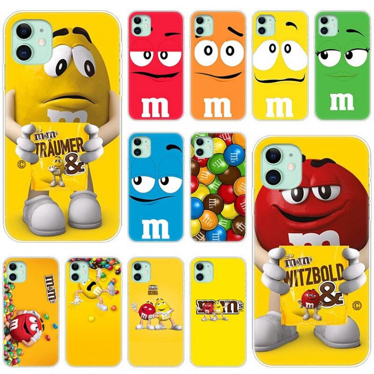 Hot M&M's Chocolate Nutella Bottle Soft Silicone Case for Apple iPhone 11 Pro XS Max X XR 6 6s 7 8 Plus 5 5s SE Fashion Cover