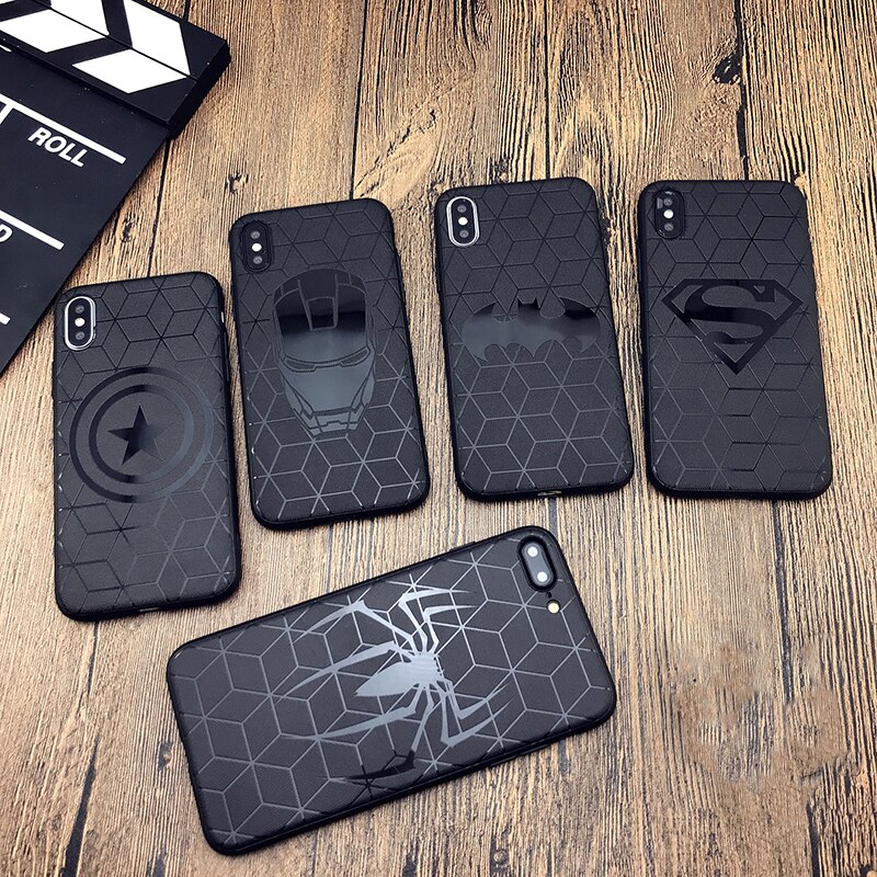 Marvel case for iphone X 11 PRO XS MAX XR 8 7 6 6s plus