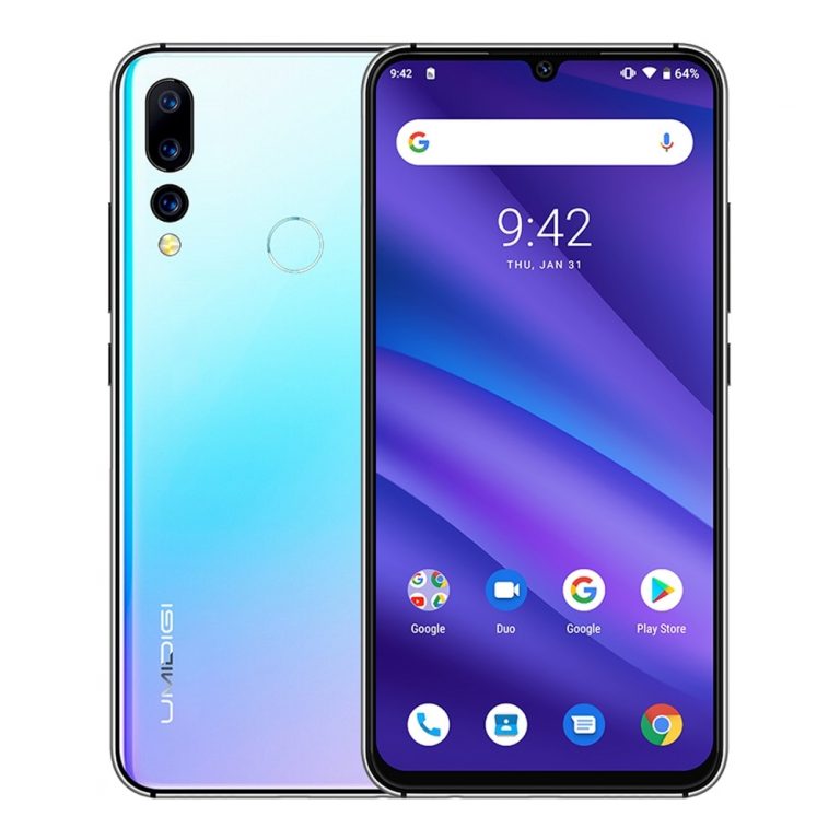 Global Version UMIDIGI A5 PRO Android 9.0 Octa Core Mobile Phone 6.3' FHD+ 16MP Triple Camera 4150mAh 4GB RAM 32G ROM Smartphone