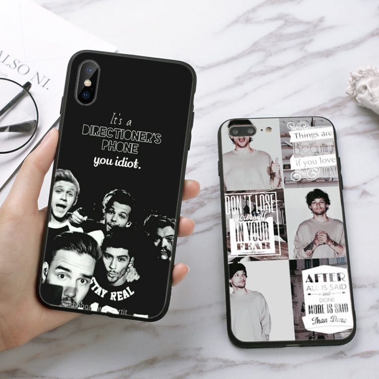 One Direction High-end Protector Silicone Case for iPhone 5