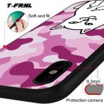 For coque iPhone 8 case 5 5S SE 6 6S 7 8 Plus XR Pocket White Cat soft silicone