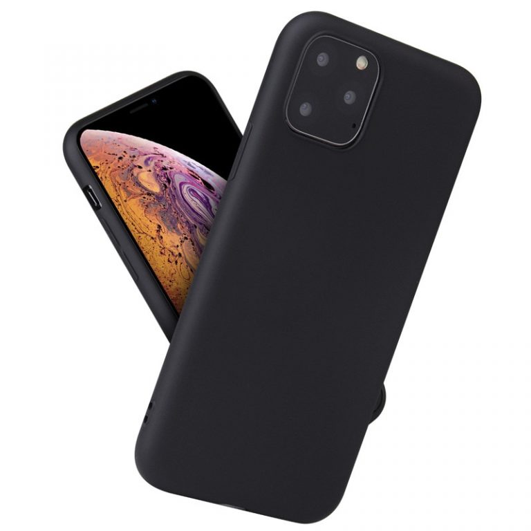 Rubber TPU Silicon Case For iPhone 11 Pro Max Candy Color Soft TPU Back Cover